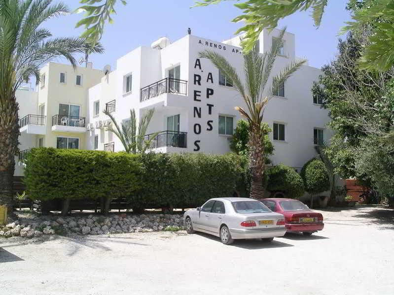 Renos Hotel Apts Polis Exterior foto